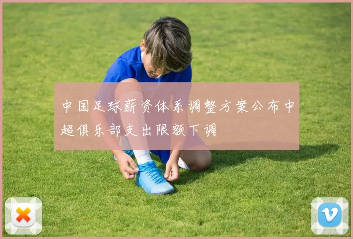 中国足球薪资体系调整方案公布中超俱乐部支出限额下调